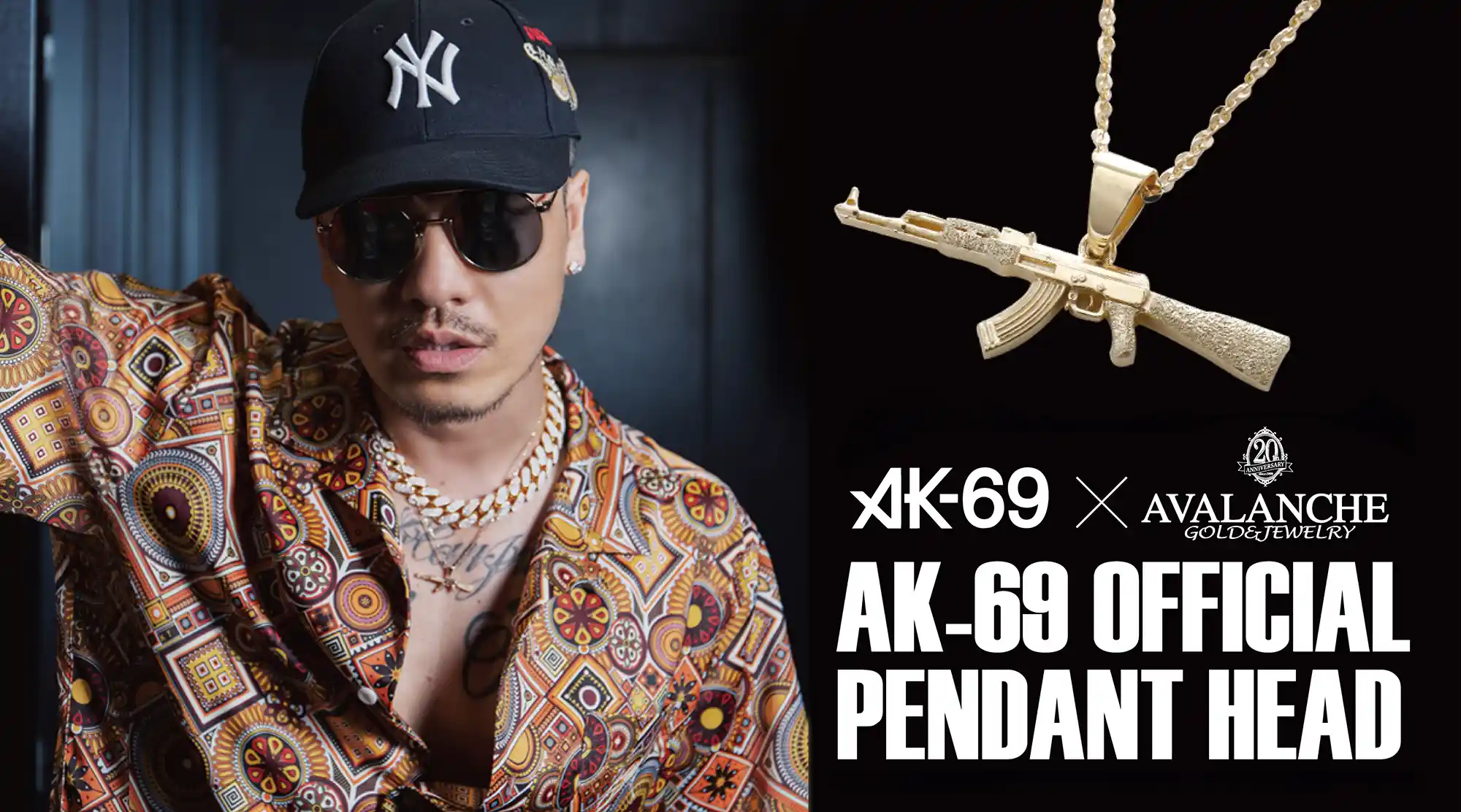AK69 OFFICIAL PENDANT HEAD | AVALANCHE GOLD & JEWELRY