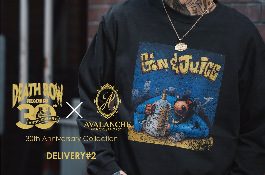 DEATH ROW RECORDS 30周年記念アイテム第二弾発売 | AVALANCHE
